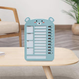 Maxbell List Board Daily Task Planning Board Chart Memo for RV Office Home Blue Bear