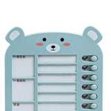 Maxbell List Board Daily Task Planning Board Chart Memo for RV Office Home Blue Bear
