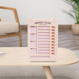 Maxbell List Board Daily Task Planning Board Chart Memo for RV Office Home Pink
