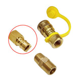 Maxbell 3/8inch Quick Connector Propane Quick Disconnect Connect Accessory
