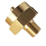 Maxbell Propane 1/4"NPT Male Adapter Universal Connector Convert Accessories