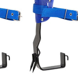 Maxbell Tree Climbing Spikes Safe Belt W/ Lanyard Vertical for Fruit Picking Camping 2 Gears