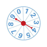 Maxbell Rotary Wheel Erasable Spinner Heavy Duty for Party Activities Style A