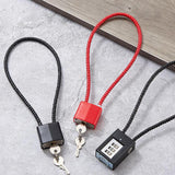 Maxbell 3 Digit Combination Lock Anti Rust Waterproof for Suitcase Cabinet Baggage Black