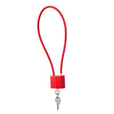 Maxbell 3 Digit Combination Lock Anti Rust Waterproof for Suitcase Cabinet Baggage Red