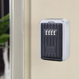 Maxbell 4 Digit Outdoor Password Key Box lock Box for Wall Contractors Emergency