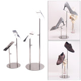 Maxbell Shoes Bracket Durable Adjustable Metal Detachable for Home Living Room Women's shoes