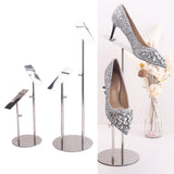 Maxbell Shoes Bracket Durable Adjustable Metal Detachable for Home Living Room Women's shoes