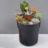 Maxbell Creative Flower Pot Money Storage Box Piggy Bank Rust Proof for Yard Garden A