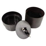 Maxbell Creative Flower Pot Money Storage Box Piggy Bank Rust Proof for Yard Garden A