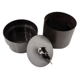 Maxbell Creative Flower Pot Money Storage Box Piggy Bank Rust Proof for Yard Garden A