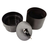 Maxbell Creative Flower Pot Money Storage Box Piggy Bank Rust Proof for Yard Garden A