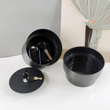 Maxbell Creative Flower Pot Money Storage Box Piggy Bank Rust Proof for Yard Garden B