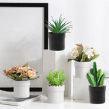 Maxbell Creative Flower Pot Money Storage Box Piggy Bank Rust Proof for Yard Garden B