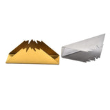 Maxbell Napkin Holders Notes Organizer Letters for Countertop Club Dinning Room Home Silver