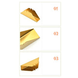 Maxbell Napkin Holders Notes Organizer Letters for Countertop Club Dinning Room Home Gold