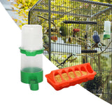 Maxbell Food and Water Feeder Set Cage Hanging feed Bucket for Small Animals Rabbit Medium