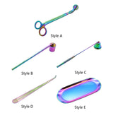 Maxbell Polished Candles Wick Clipping Candles Accessory Candles Making Kit Style A