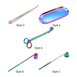 Maxbell Polished Candles Wick Clipping Candles Accessory Candles Making Kit Style A