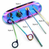 Maxbell Polished Candles Wick Clipping Candles Accessory Candles Making Kit Style A
