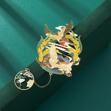 Maxbell Chinese Style Bookmark Clip for Book Decoration Readers Reading Supplies style C