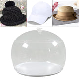 Maxbell Inflatable Hat Rack Holder Baseball Hat stand Tabletop Photography Clear