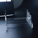 Maxbell Non Slip Computer Keyboard Riser Acrylic Transparent for Working Gaming