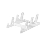 Maxbell Non Slip Computer Keyboard Riser Acrylic Transparent for Working Gaming