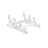 Maxbell Non Slip Computer Keyboard Riser Acrylic Transparent for Working Gaming