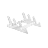 Maxbell Non Slip Computer Keyboard Riser Acrylic Transparent for Working Gaming
