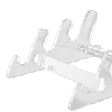 Maxbell Non Slip Computer Keyboard Riser Acrylic Transparent for Working Gaming