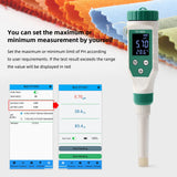 Maxbell Water Quality Tester Smart Digital PH Meter 0.00-14.00 with Hanging Hole