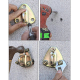 Maxbell Alloy Steel Rope Expansion Screw 25kN Strong Bearing Steel Anchor