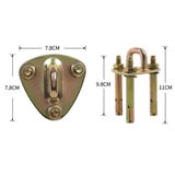 Maxbell Alloy Steel Rope Expansion Screw 25kN Strong Bearing Steel Anchor