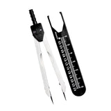 Maxbell Ecg Caliper Durable with Protector Cover for Nursing Measuring Tool Black