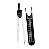 Maxbell Ecg Caliper Durable with Protector Cover for Nursing Measuring Tool Black