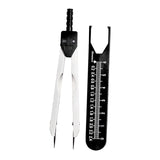 Maxbell Ecg Caliper Durable with Protector Cover for Nursing Measuring Tool Black