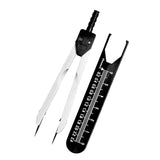 Maxbell Ecg Caliper Durable with Protector Cover for Nursing Measuring Tool Black