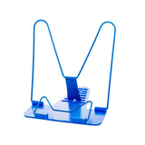 Maxbell Multipurpose Book Holders Metal Stable Portable for Dormitory Study Tabletop Blue