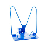 Maxbell Multipurpose Book Holders Metal Stable Portable for Dormitory Study Tabletop Blue