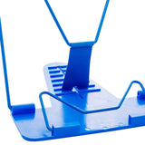 Maxbell Multipurpose Book Holders Metal Stable Portable for Dormitory Study Tabletop Blue
