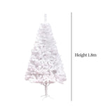 Maxbell Premium Artificial christmas Trees Metal Stand for Holiday Decoration 1.8m