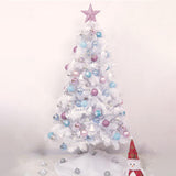 Maxbell Premium Artificial christmas Trees Metal Stand for Holiday Decoration 1.8m