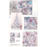 Maxbell Premium Artificial christmas Trees Metal Stand for Holiday Decoration 1.8m