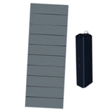 Maxbell Lunch Break Leisure Mat Folding Breathable Portable for Office Garden Gray
