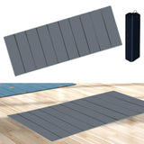 Maxbell Lunch Break Leisure Mat Folding Breathable Portable for Office Garden Gray