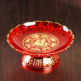 Maxbell Fruit Tray Multifunctional Ornament Durable Convenient for Desktop Household 8 inch
