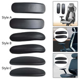 Maxbell 2Pcs Armrest Covers Removable Chair Replacement for Home Style A