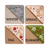 Maxbell Handmade Corner Bookmark Corner Book Marks Page Clip for Kids Men Gifts Letter R