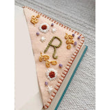 Maxbell Handmade Corner Bookmark Corner Book Marks Page Clip for Kids Men Gifts Letter R